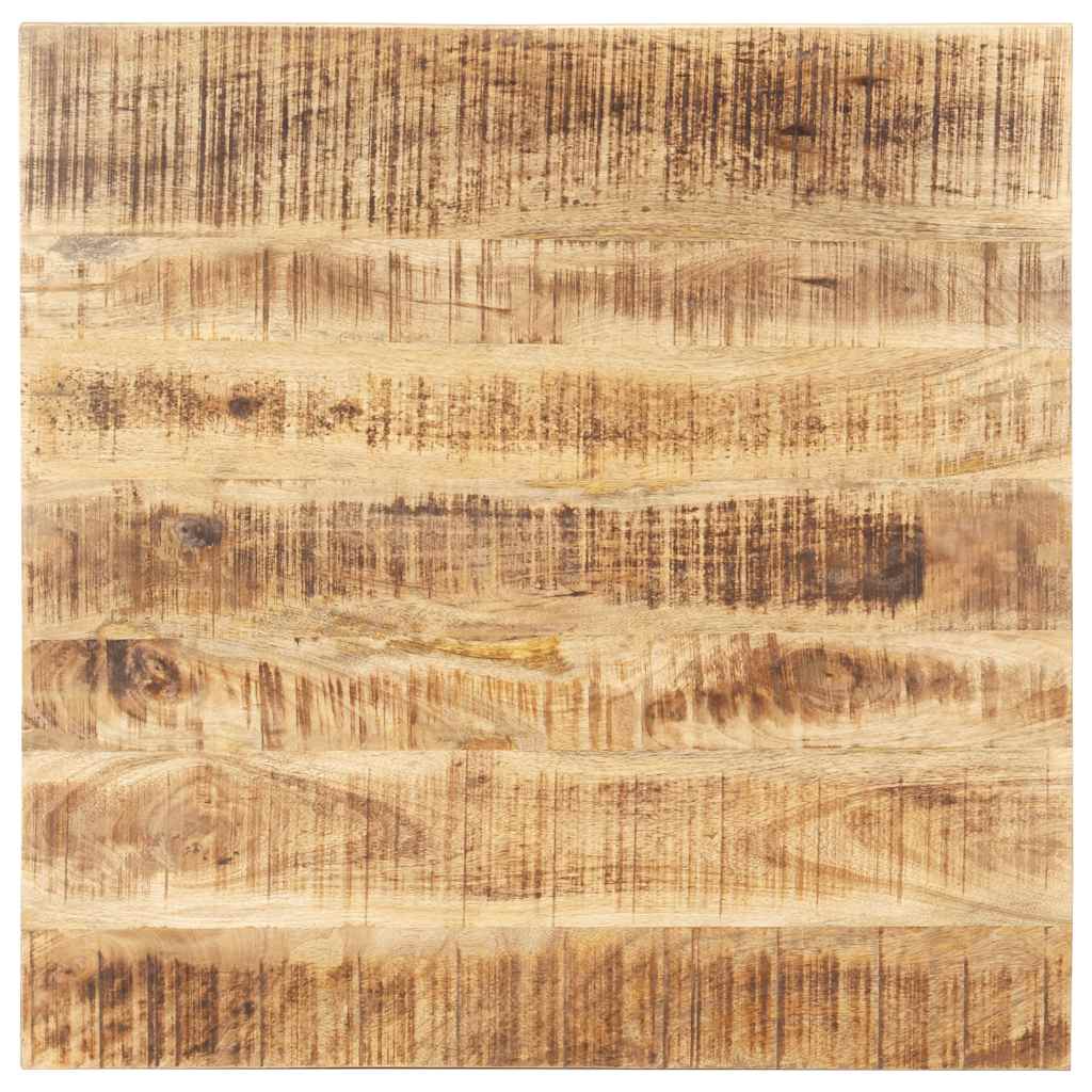Dessus de table Bois de manguier solide 25-27 mm 70x70 cm - XIOS