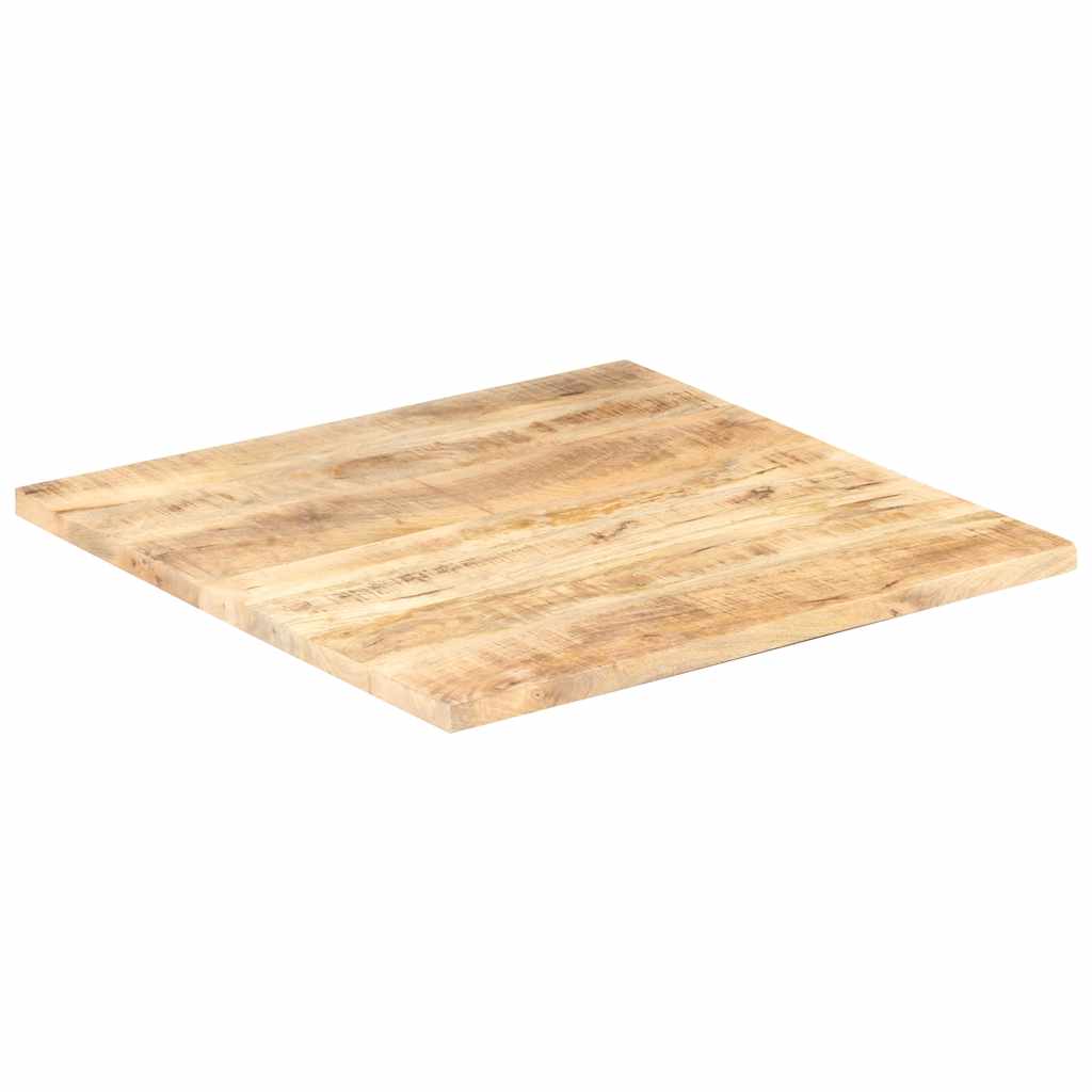 Dessus de table Bois de manguier solide 25-27 mm 70x70 cm - XIOS