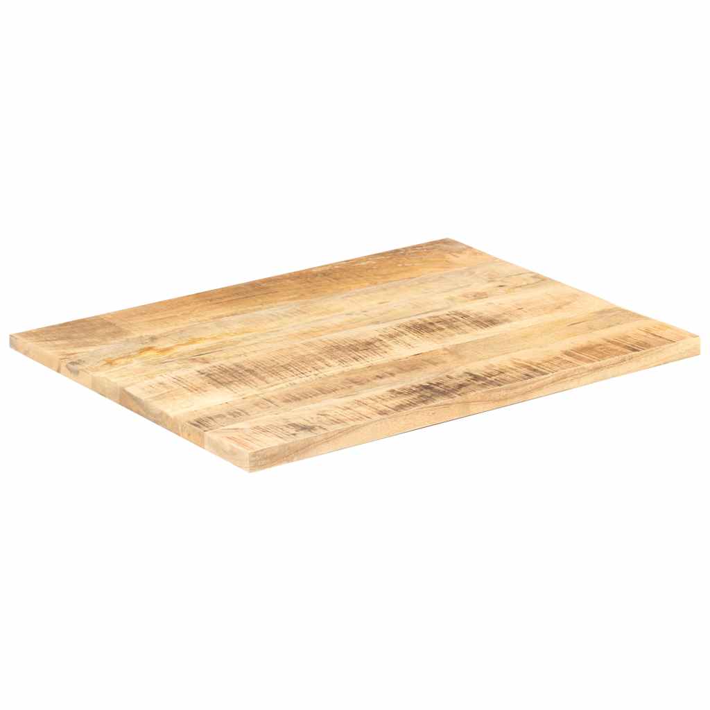 Dessus de table Bois de manguier solide 25-27 mm 80x70 cm - XIOS