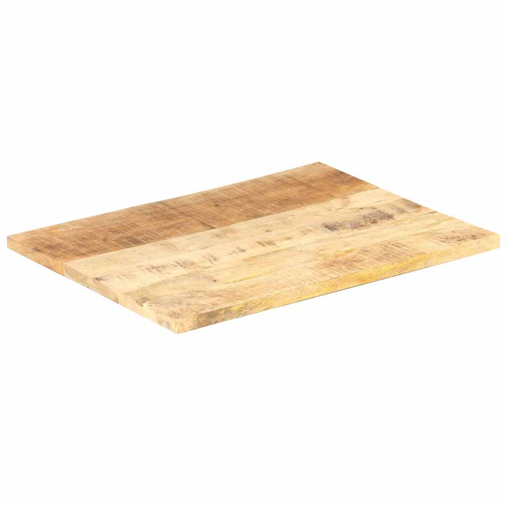 Dessus de table Bois de manguier solide 25-27 mm 80x70 cm - XIOS