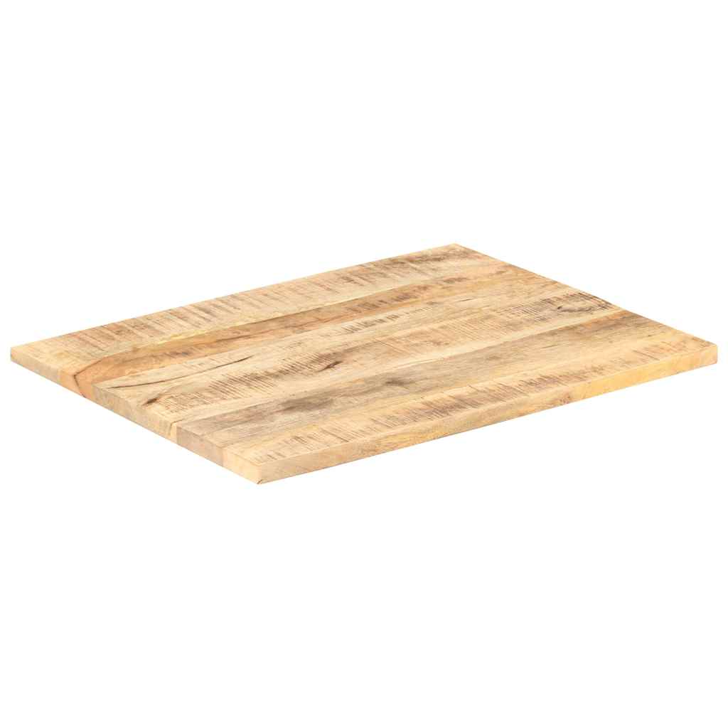 Dessus de table Bois de manguier solide 25-27 mm 90x70 cm - XIOS