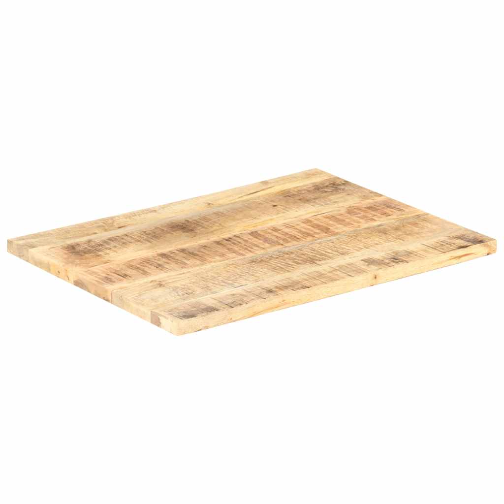 Dessus de table Bois de manguier solide 25-27 mm 90x70 cm - XIOS