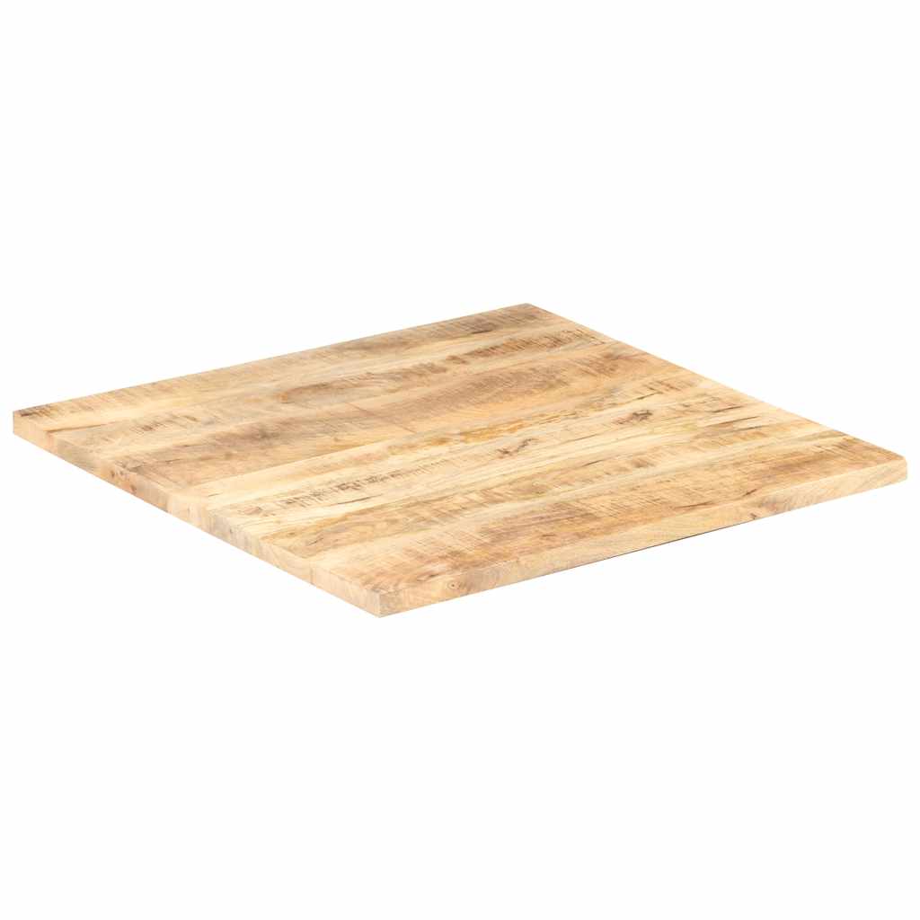 Dessus de table Bois de manguier solide 25-27 mm 80x80 cm - XIOS