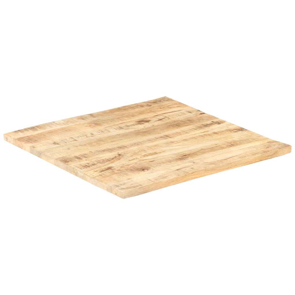 Dessus de table Bois de manguier solide 25-27 mm 80x80 cm - XIOS
