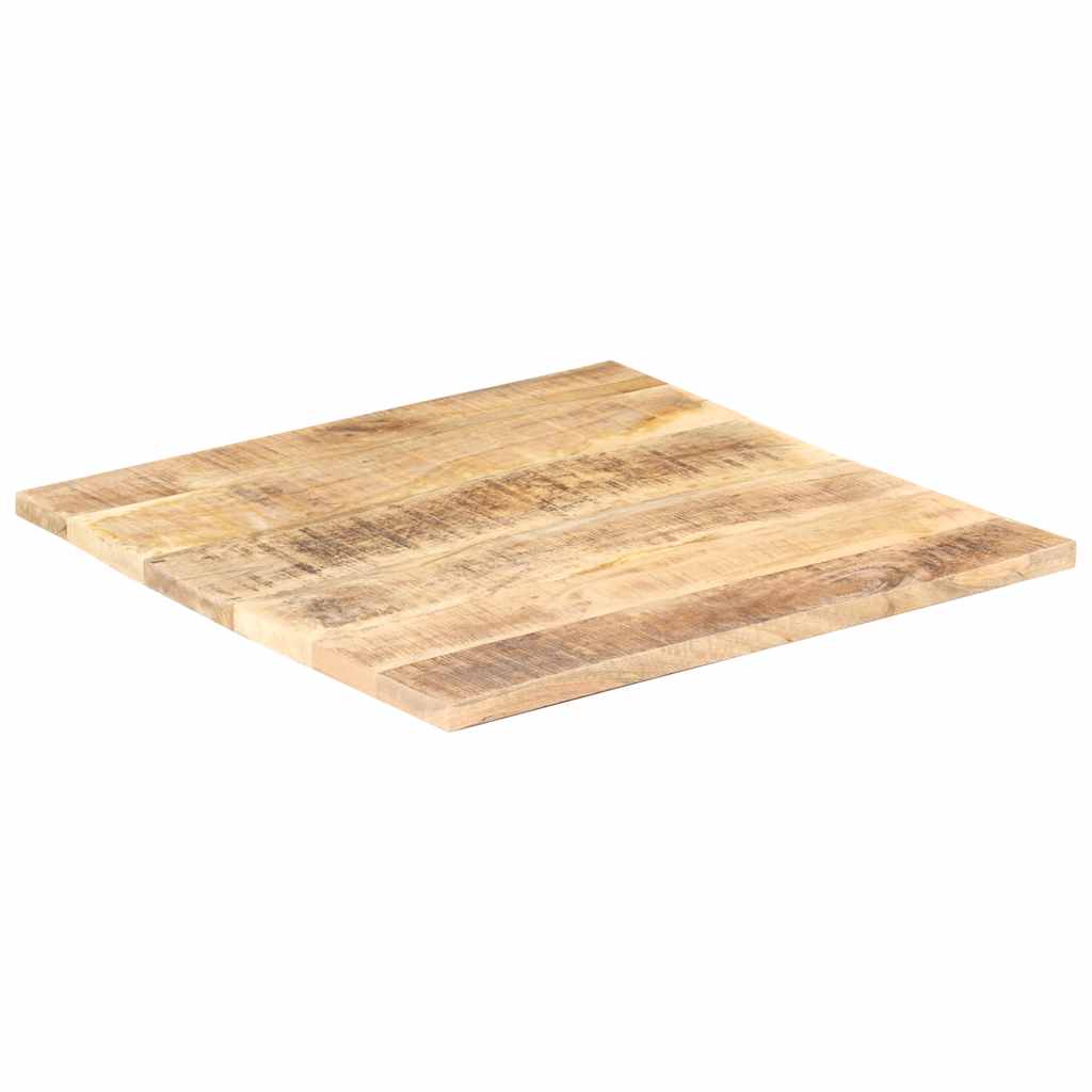 Dessus de table Bois de manguier solide 25-27 mm 80x80 cm - XIOS