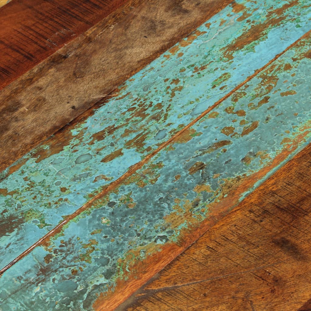 Dessus de table rond 60 cm 15-16 mm Bois de récupération - XIOS