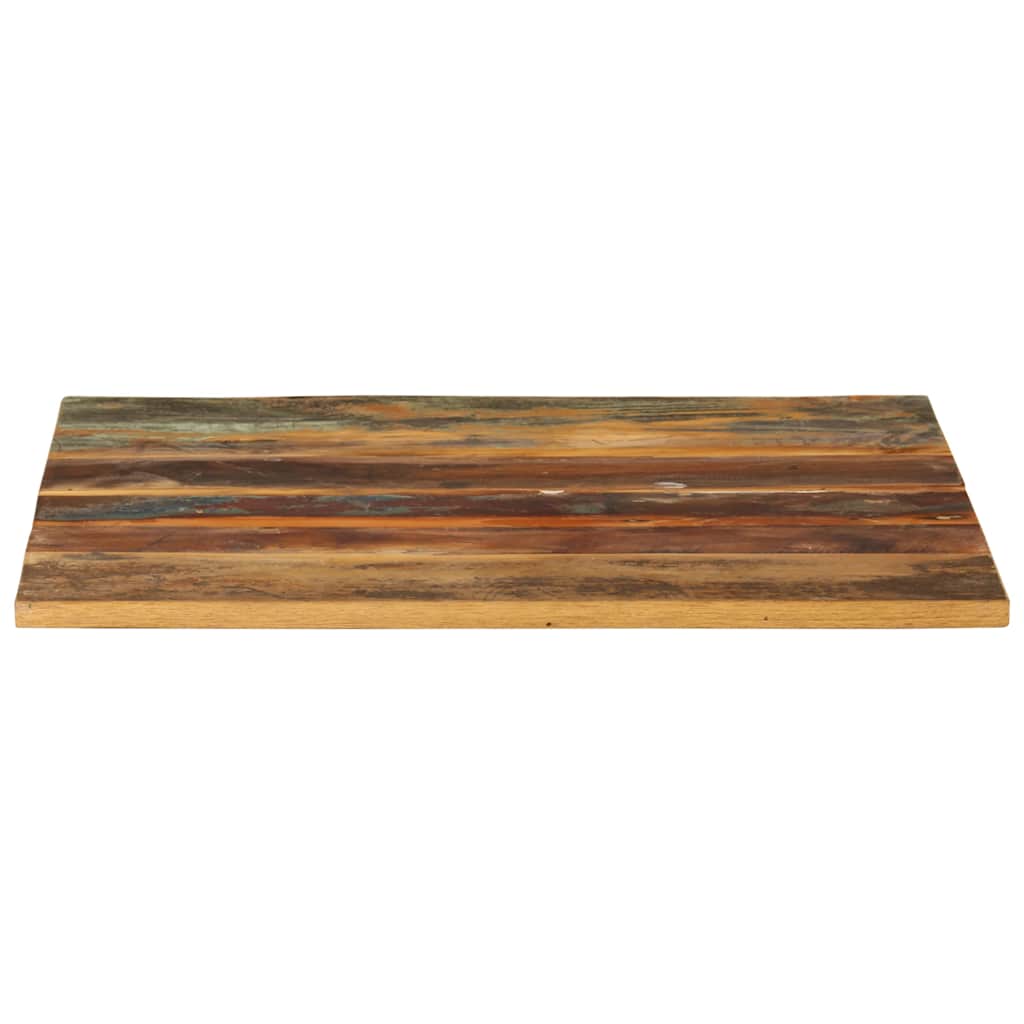 Dessus de table carré 60x60 cm 15-16 mm Bois de récupération - XIOS