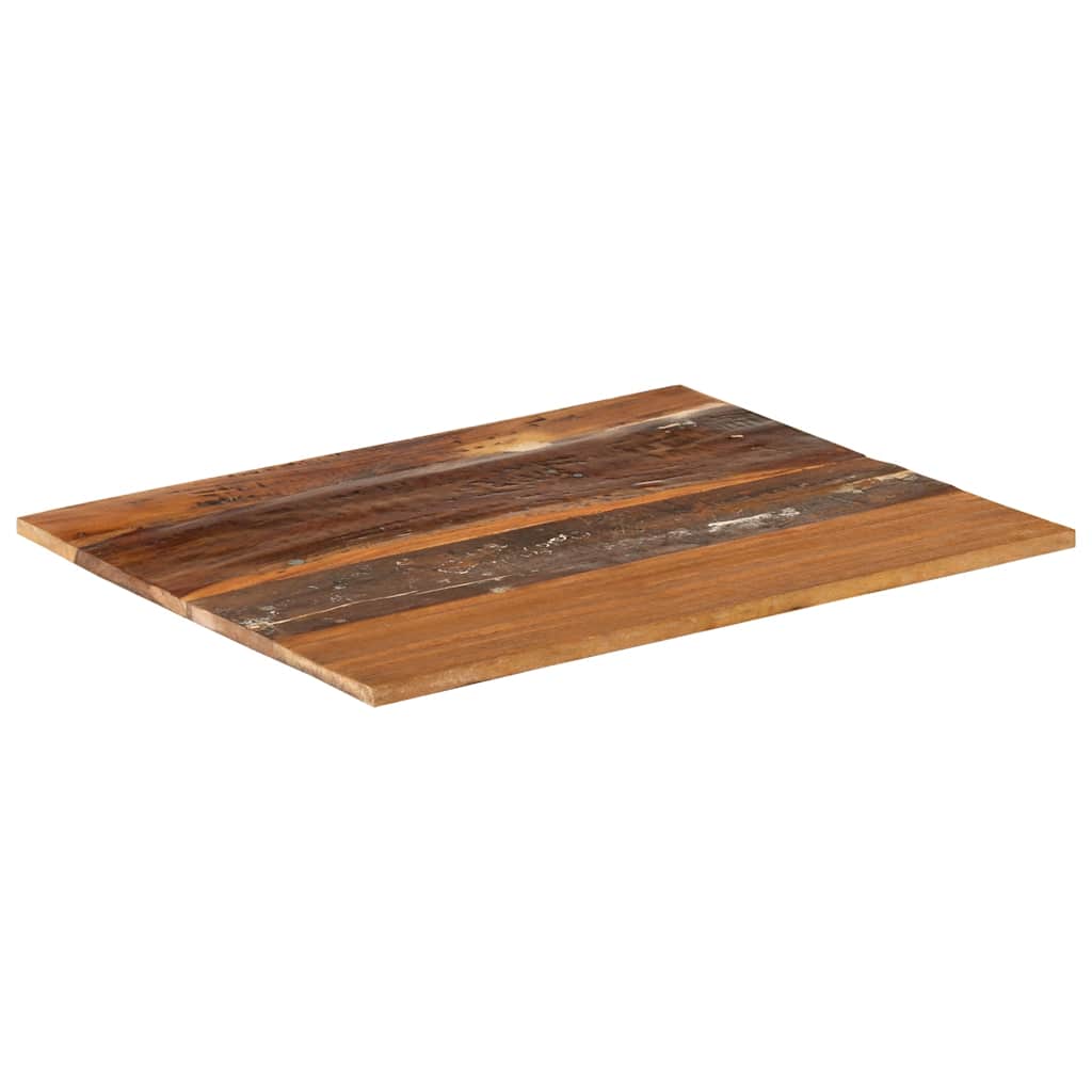 Dessus de table rectangulaire 60x70 cm 15-16 mm Bois récupéré - XIOS