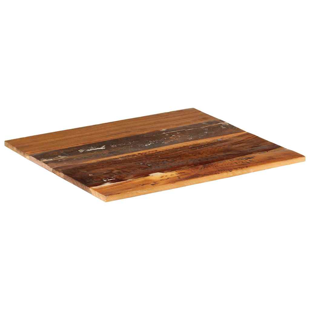 Dessus de table rectangulaire 60x70 cm 15-16 mm Bois récupéré - XIOS