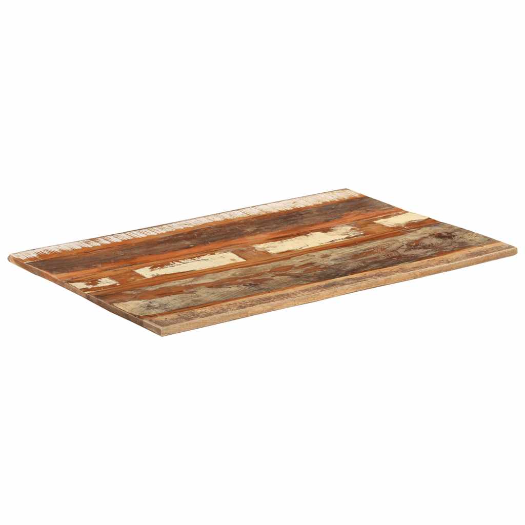Dessus de table rectangulaire 60x90 cm 15-16 mm Bois récupéré - XIOS