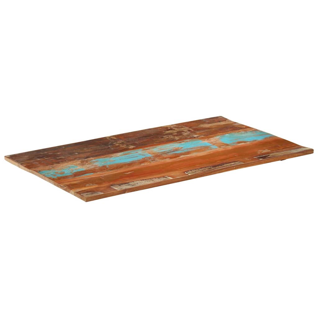 Dessus de table rectangulaire 60x100 cm 15-16 mm Bois récupéré - XIOS