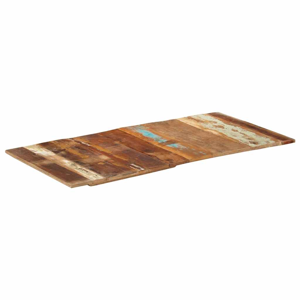Dessus de table rectangulaire 60x120 cm 15-16 mm Bois récupéré - XIOS