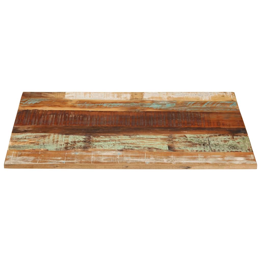 Dessus de table rectangulaire 70x80 cm 15-16 mm Bois récupéré - XIOS
