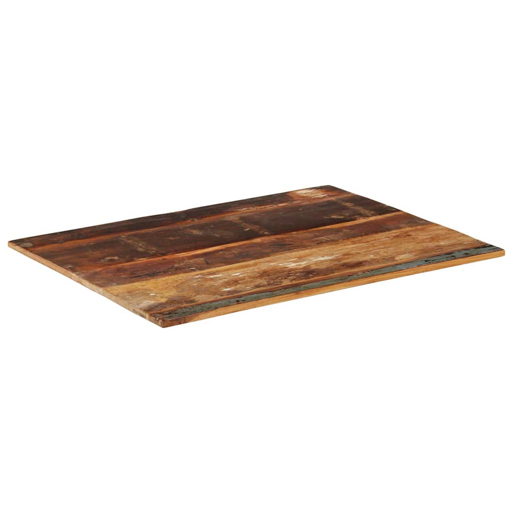 Dessus de table rectangulaire 70x90 cm 15-16 mm Bois récupéré - XIOS