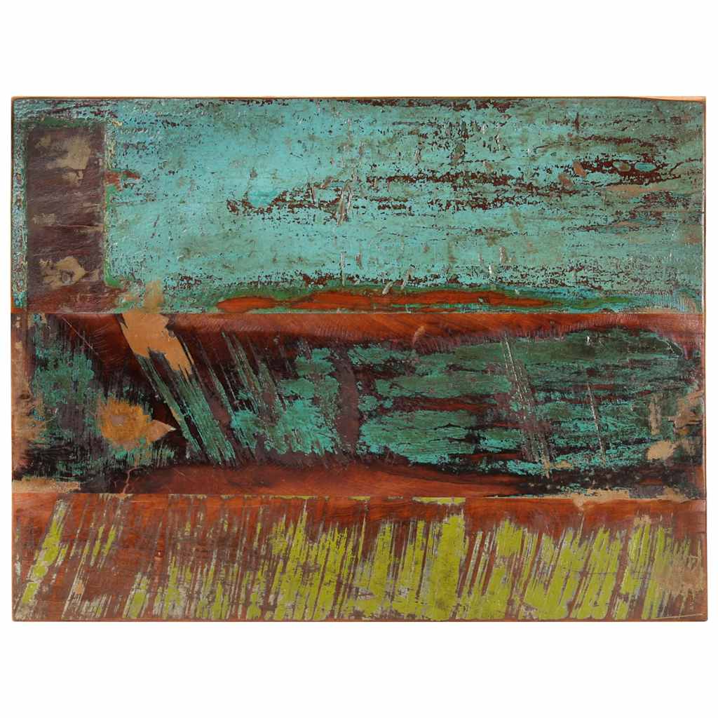 Dessus de table rectangulaire 60x80 cm 25-27 mm Bois récupéré - XIOS