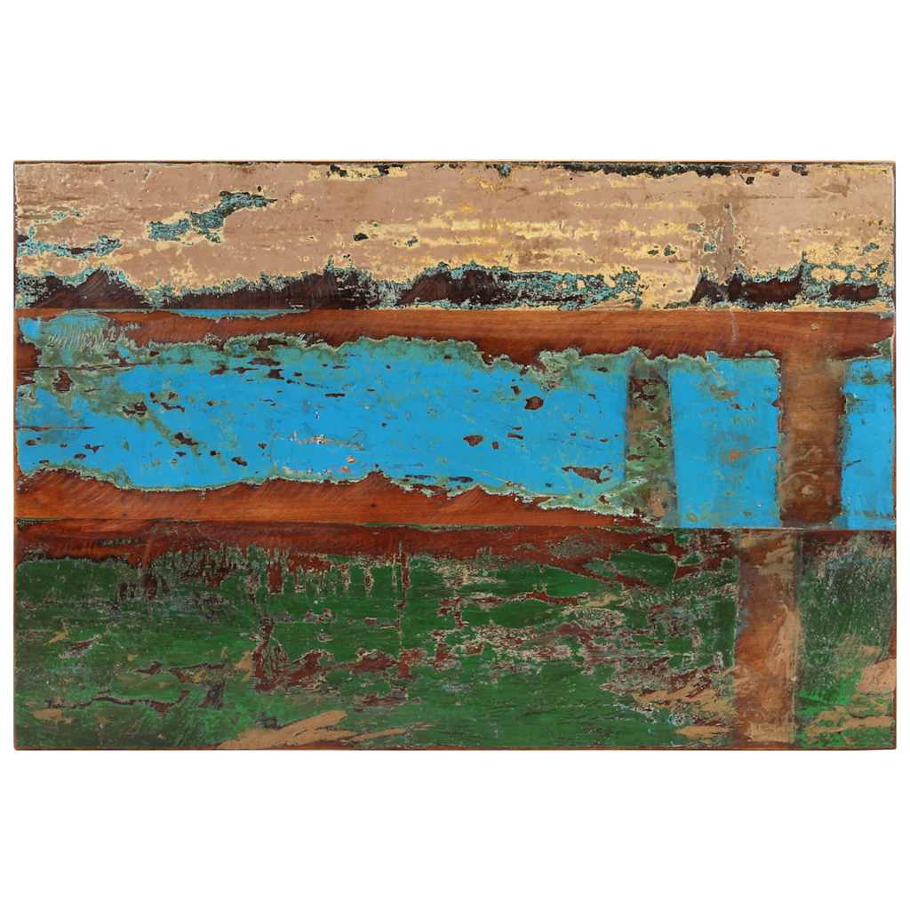 Dessus de table rectangulaire 60x90 cm 25-27 mm Bois récupéré - XIOS