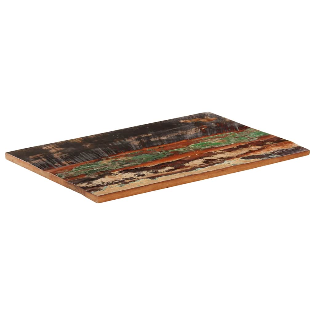 Dessus de table rectangulaire 60x90 cm 25-27 mm Bois récupéré - XIOS