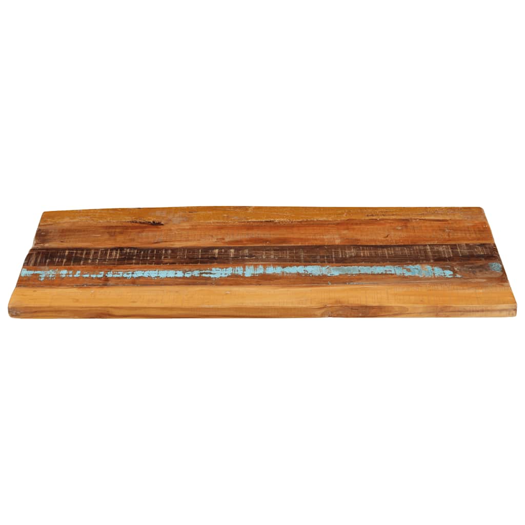 Dessus de table rectangulaire 60x100 cm 25-27 mm Bois récupéré - XIOS
