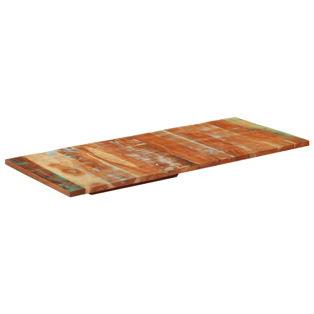 Dessus de table rectangulaire 60x140 cm 25-27 mm Bois récupéré - XIOS