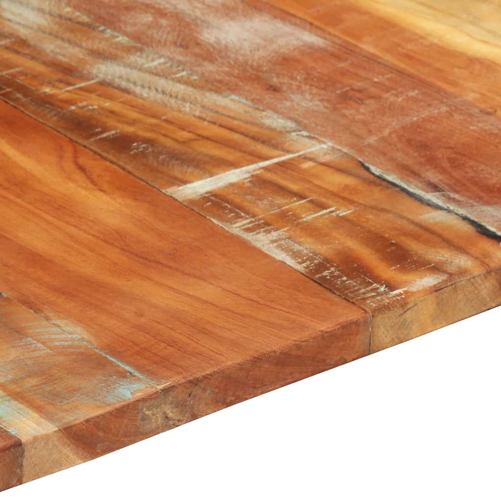 Dessus de table rectangulaire 60x140 cm 25-27 mm Bois récupéré
