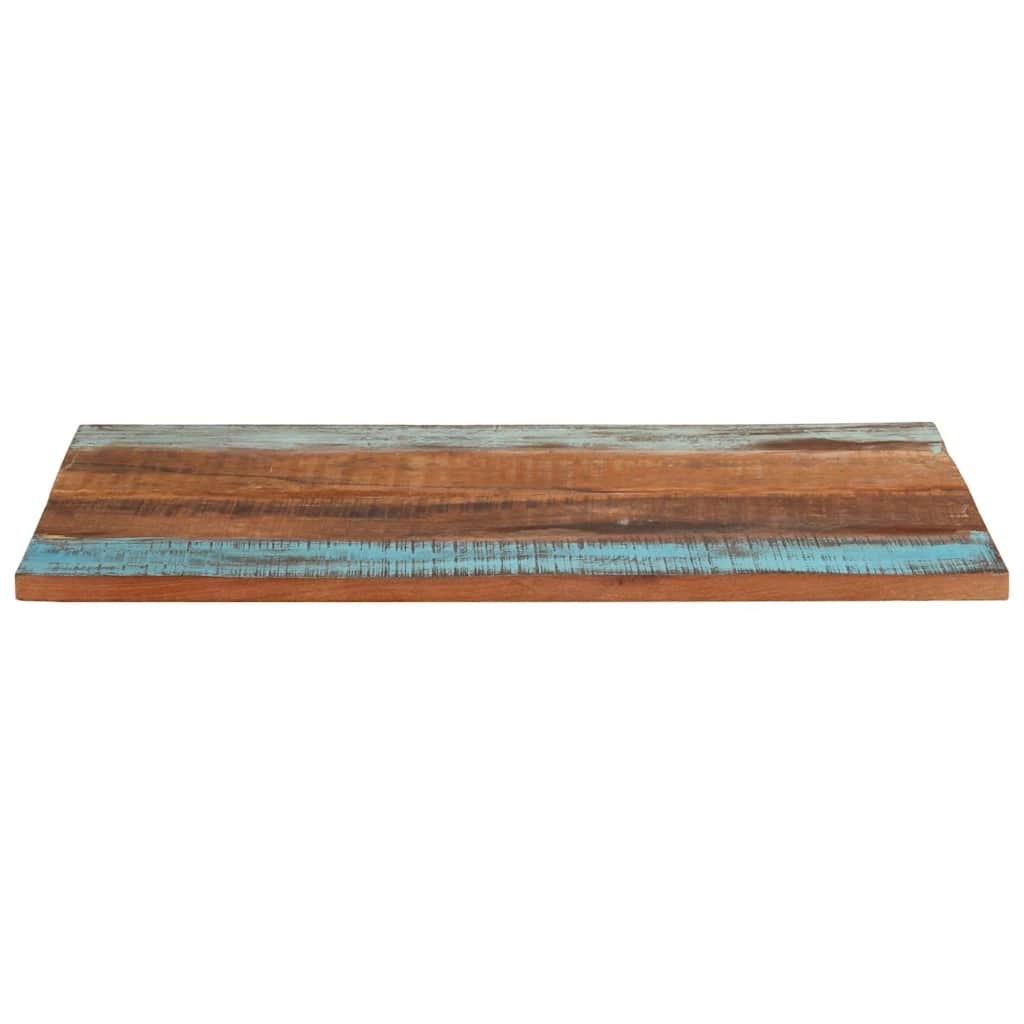 Dessus de table rectangulaire 70x90 cm 25-27 mm Bois récupéré - XIOS