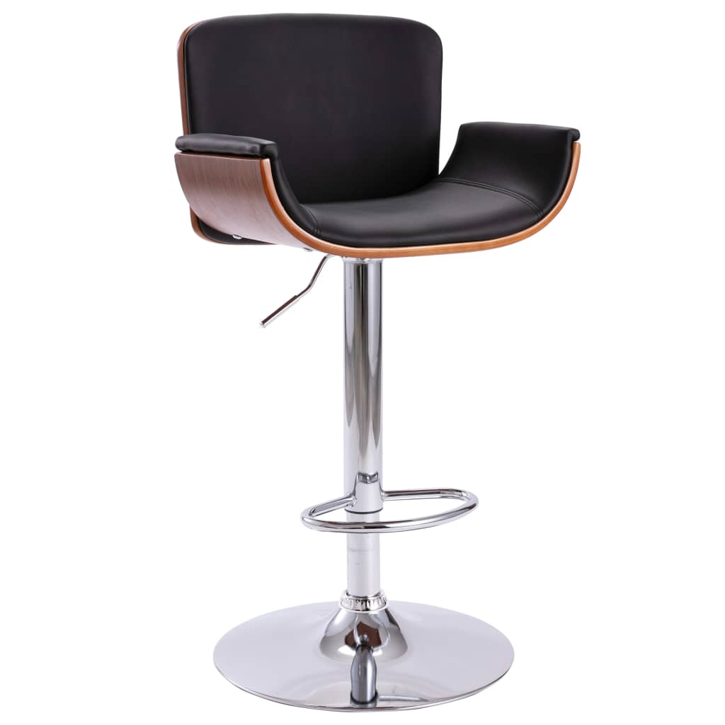 Tabouret de bar Noir Similicuir - XIOS