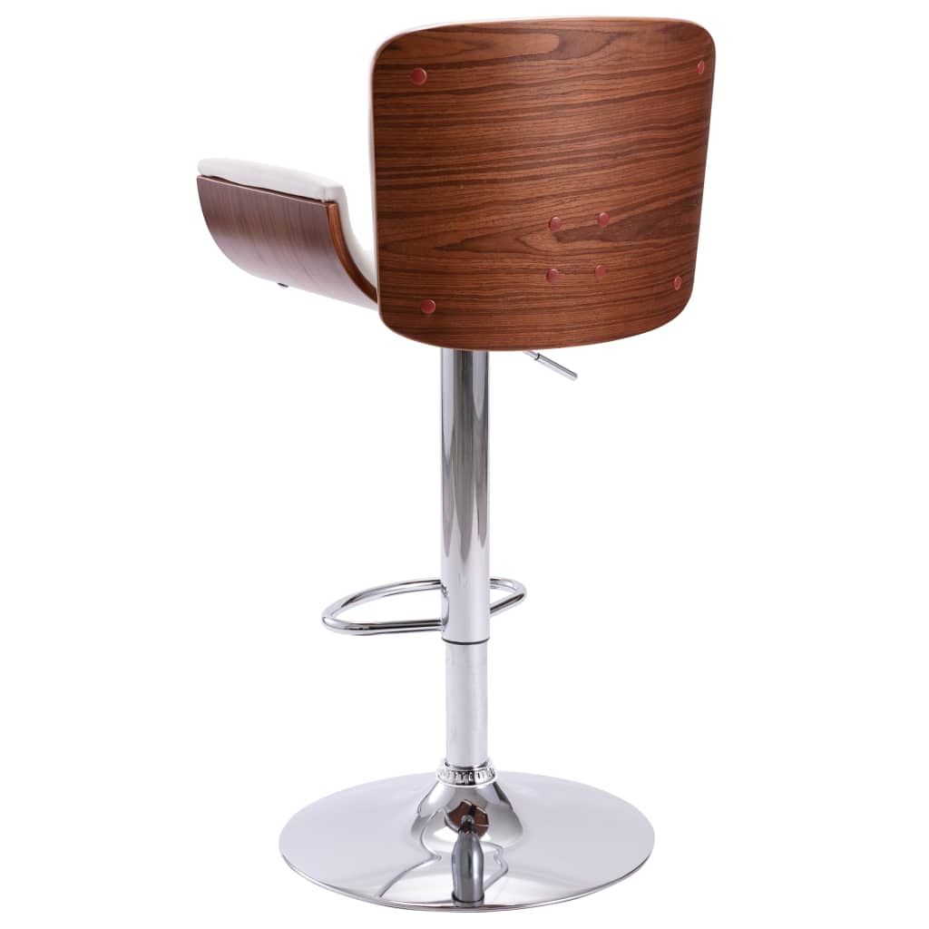 Tabouret de bar Blanc Similicuir - XIOS