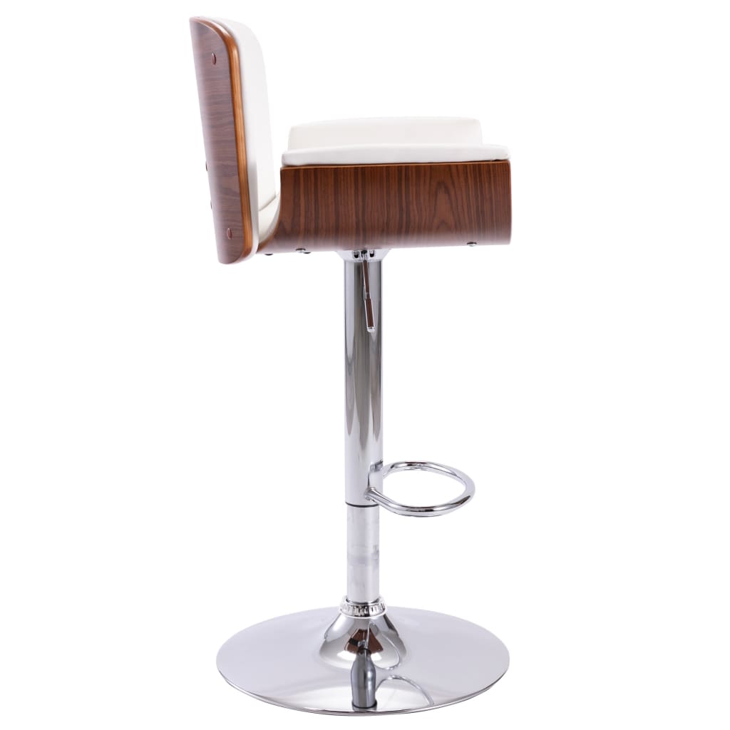Tabouret de bar Blanc Similicuir - XIOS