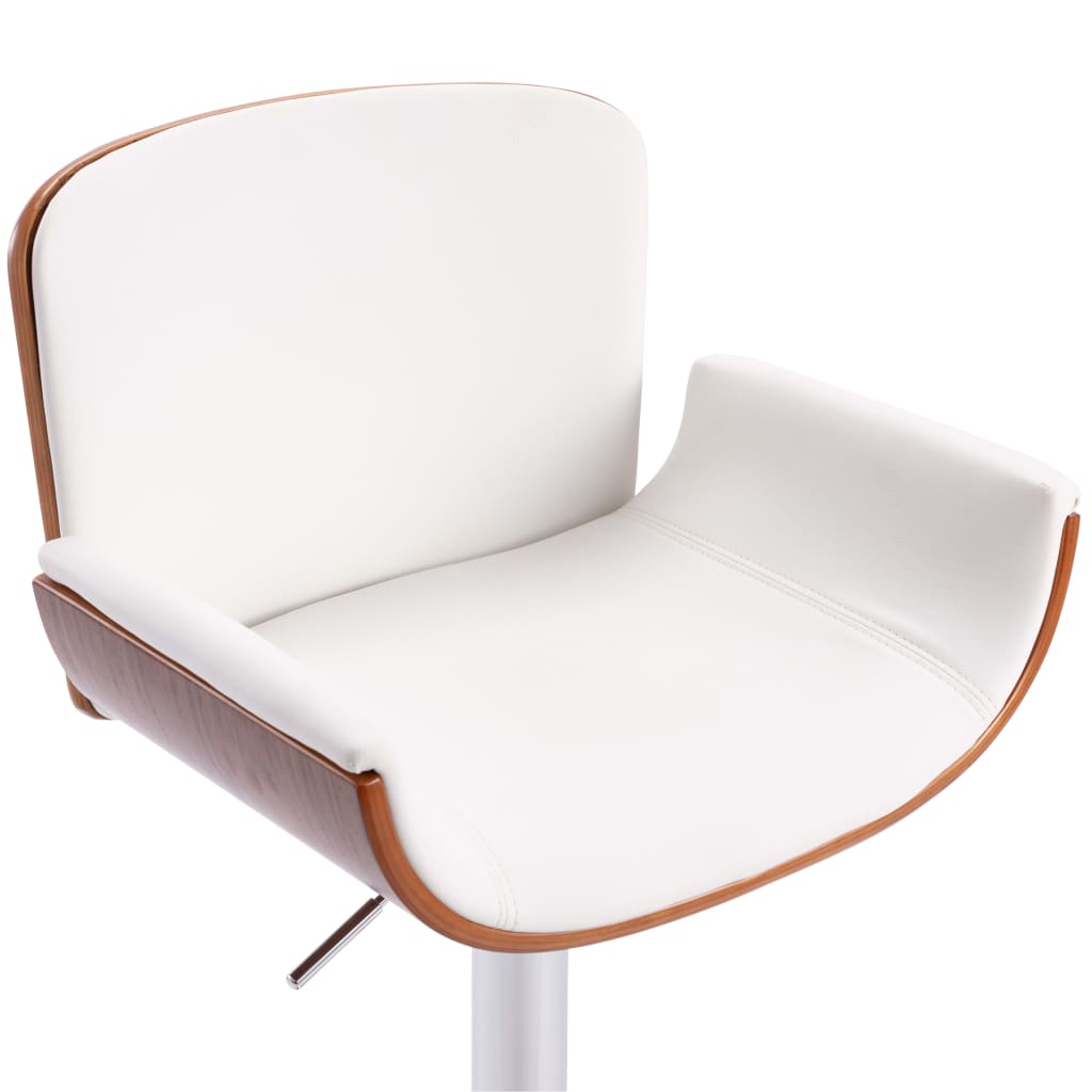 Tabouret de bar Blanc Similicuir - XIOS