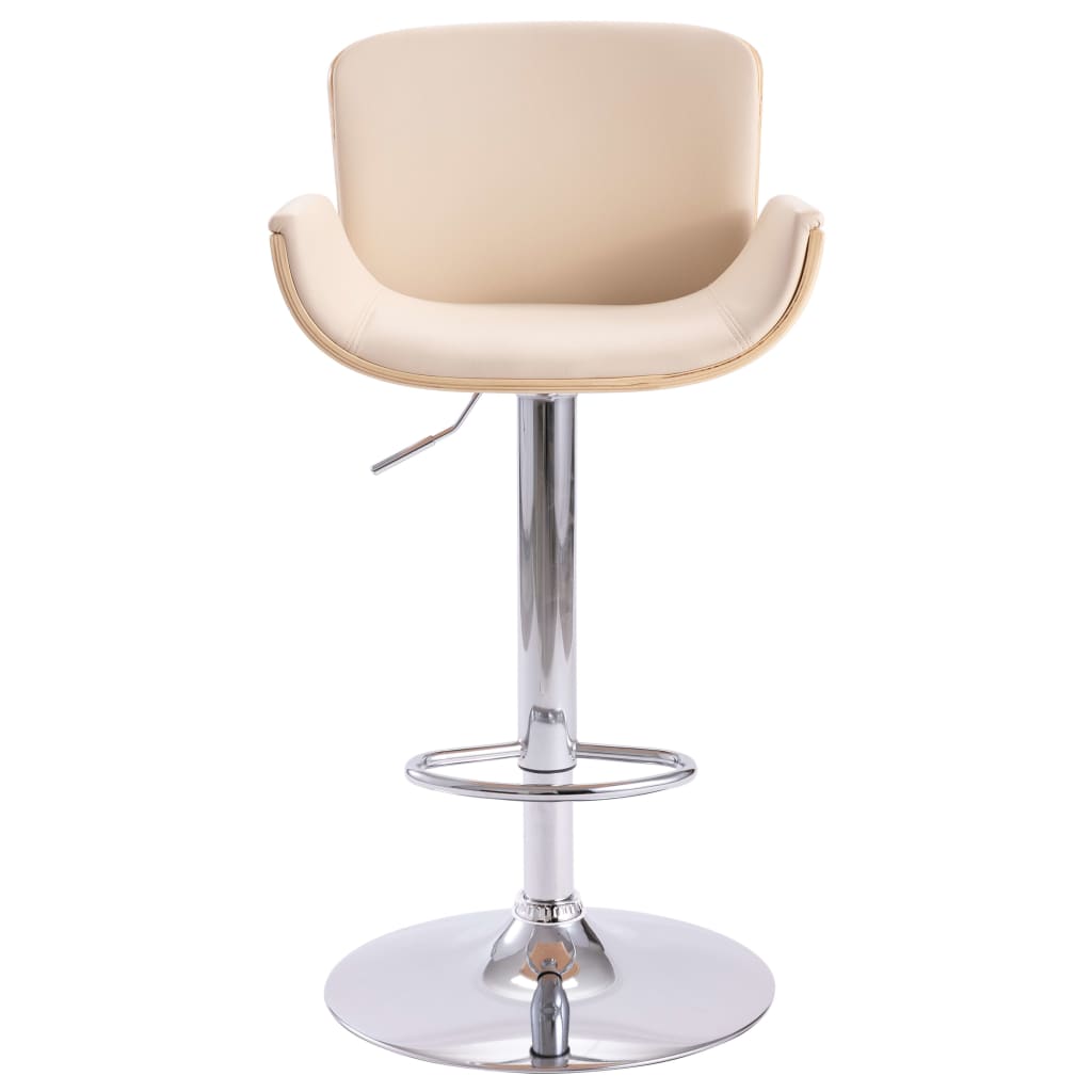 Tabouret de bar Crème Similicuir - XIOS