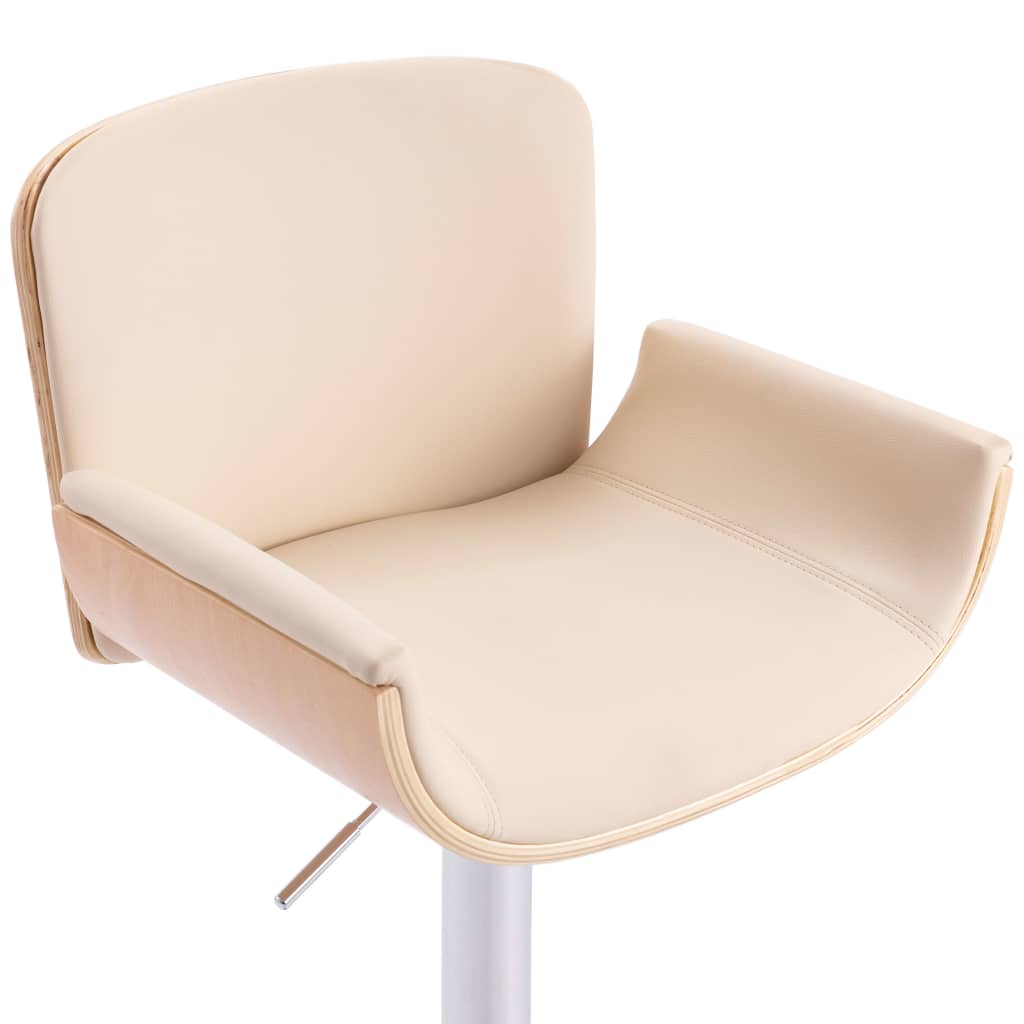 Tabouret de bar Crème Similicuir - XIOS
