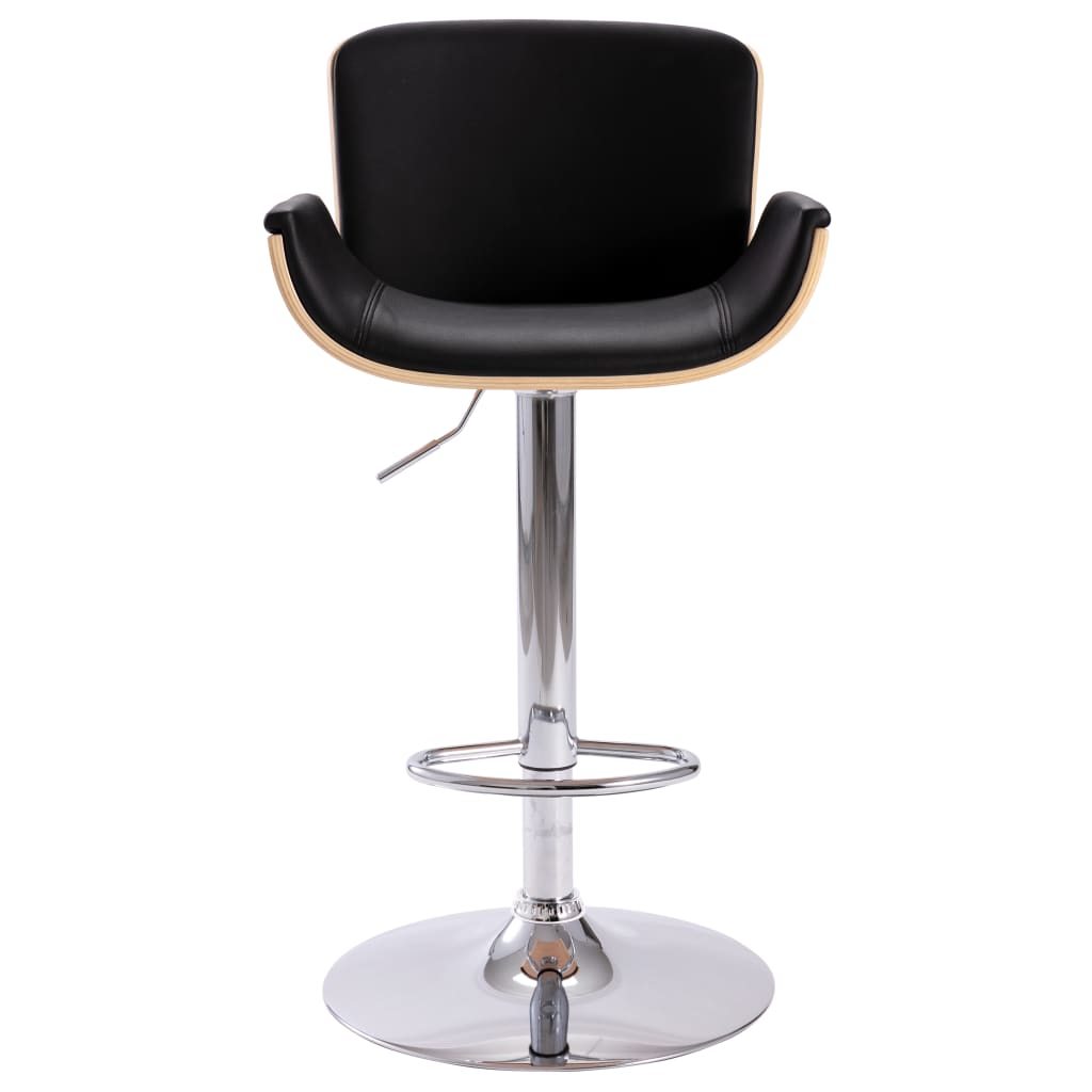Tabouret de bar Noir Similicuir - XIOS