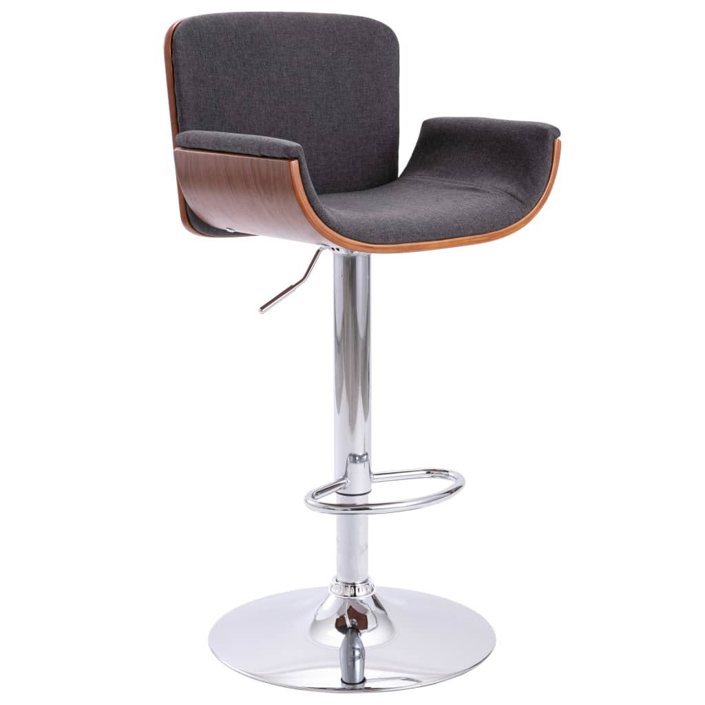 Tabouret de bar Gris Tissu - XIOS