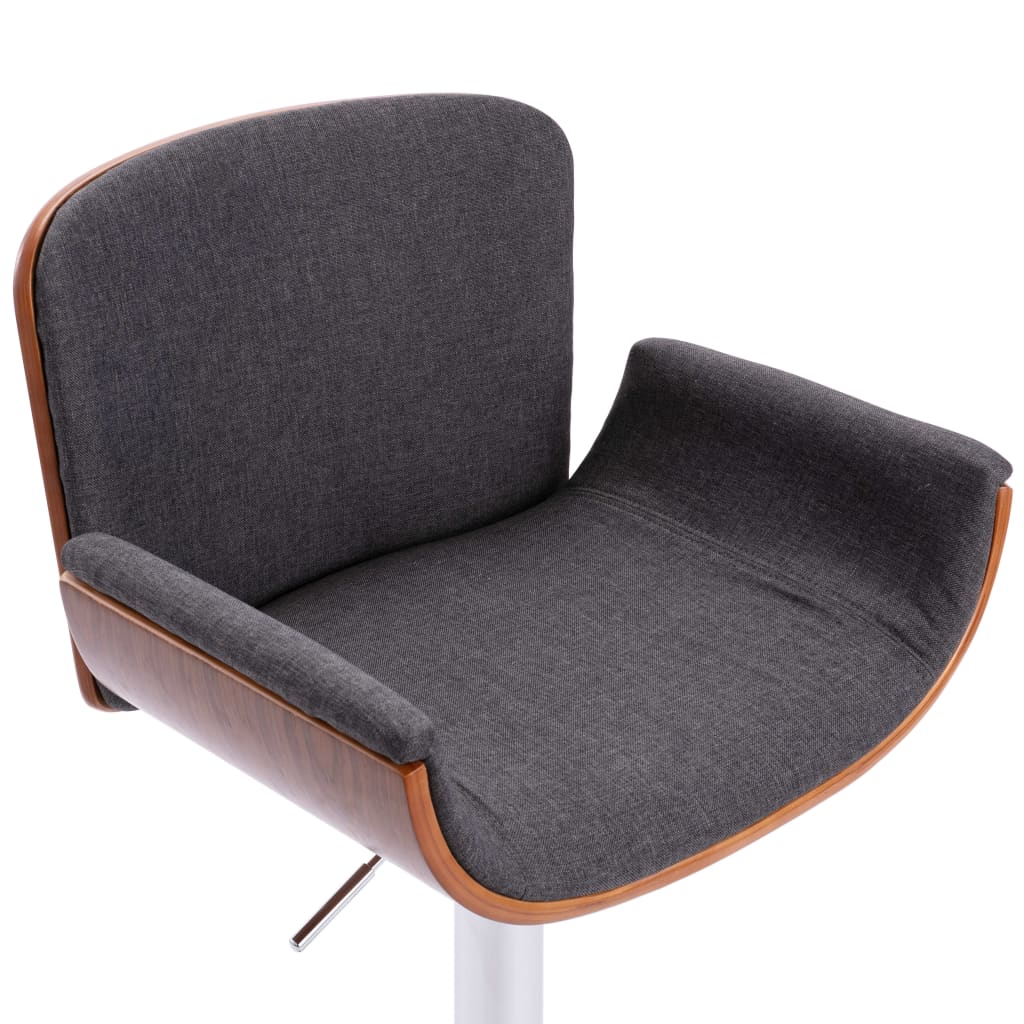 Tabouret de bar Gris Tissu - XIOS