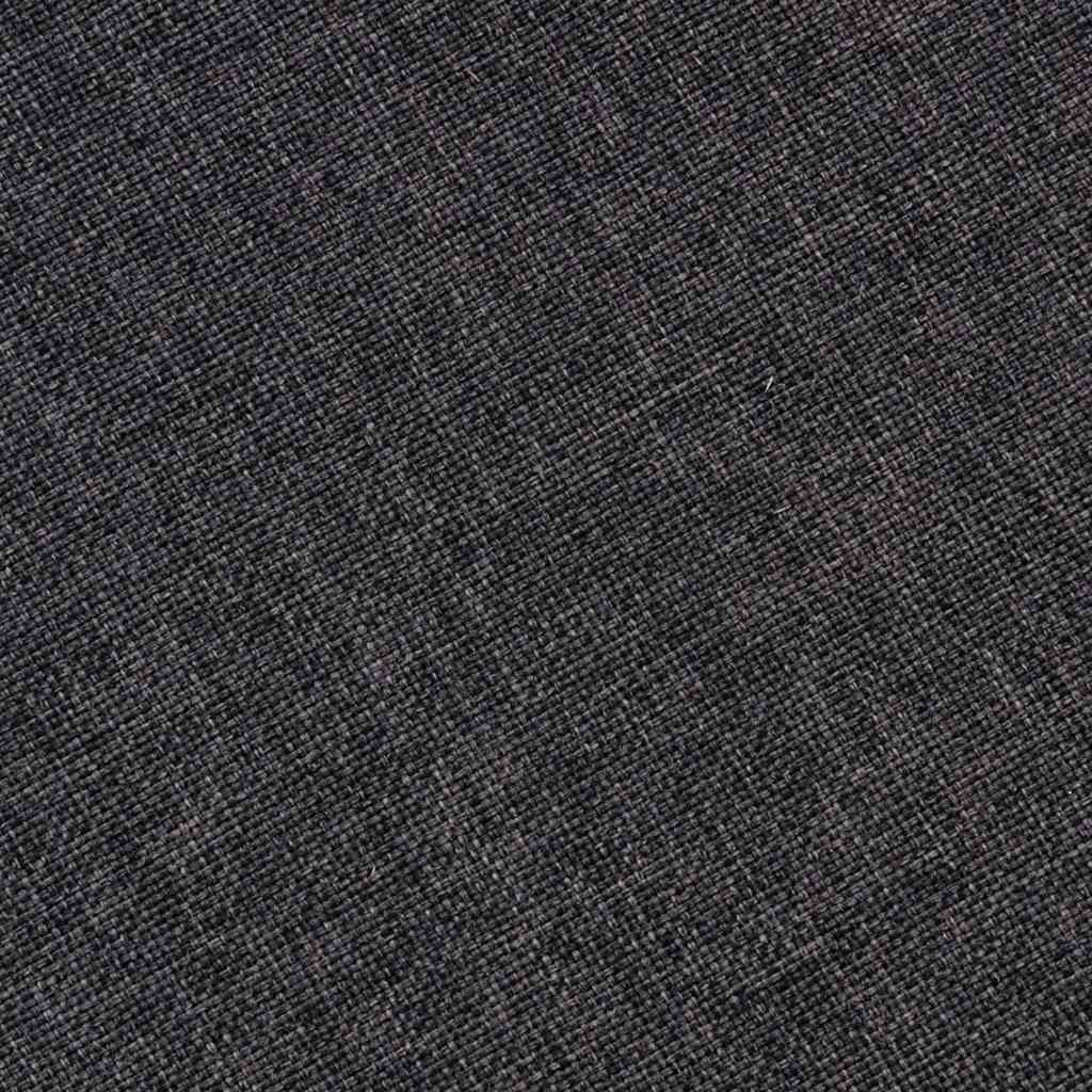 Chaises à manger lot de 2 bois courbé et tissu gris - XIOS