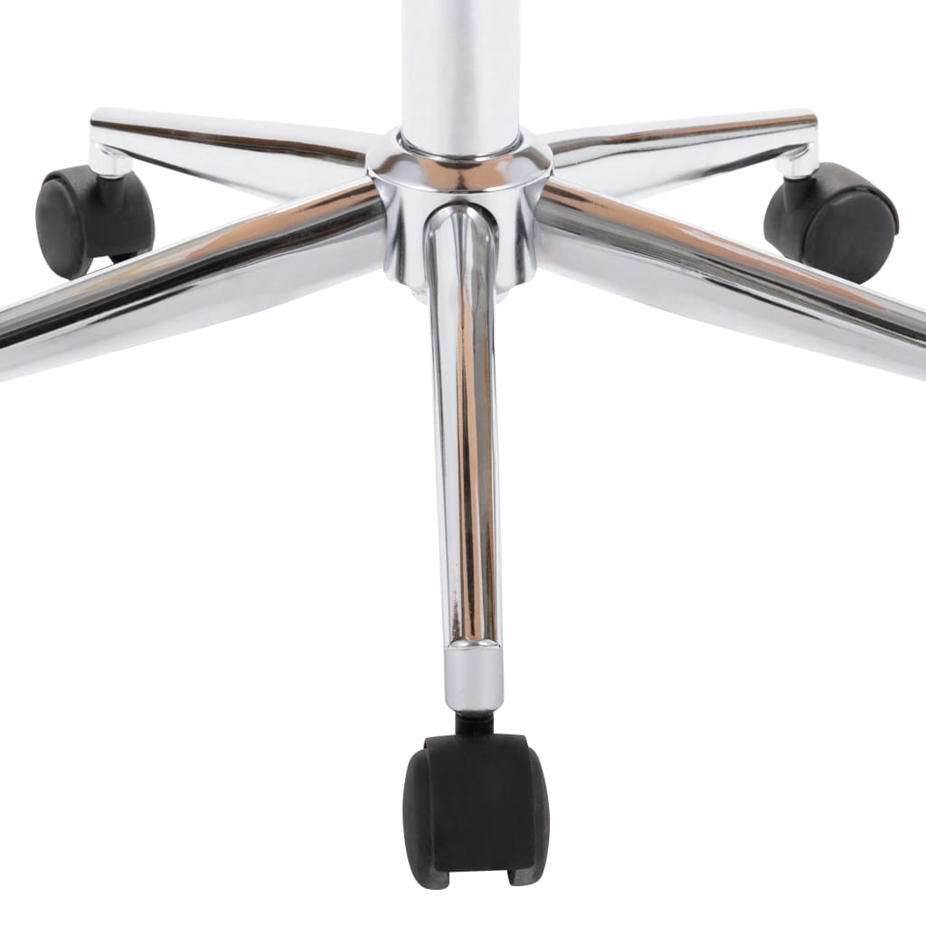 Chaise pivotante à manger Crème Bois courbé et Similicuir - XIOS