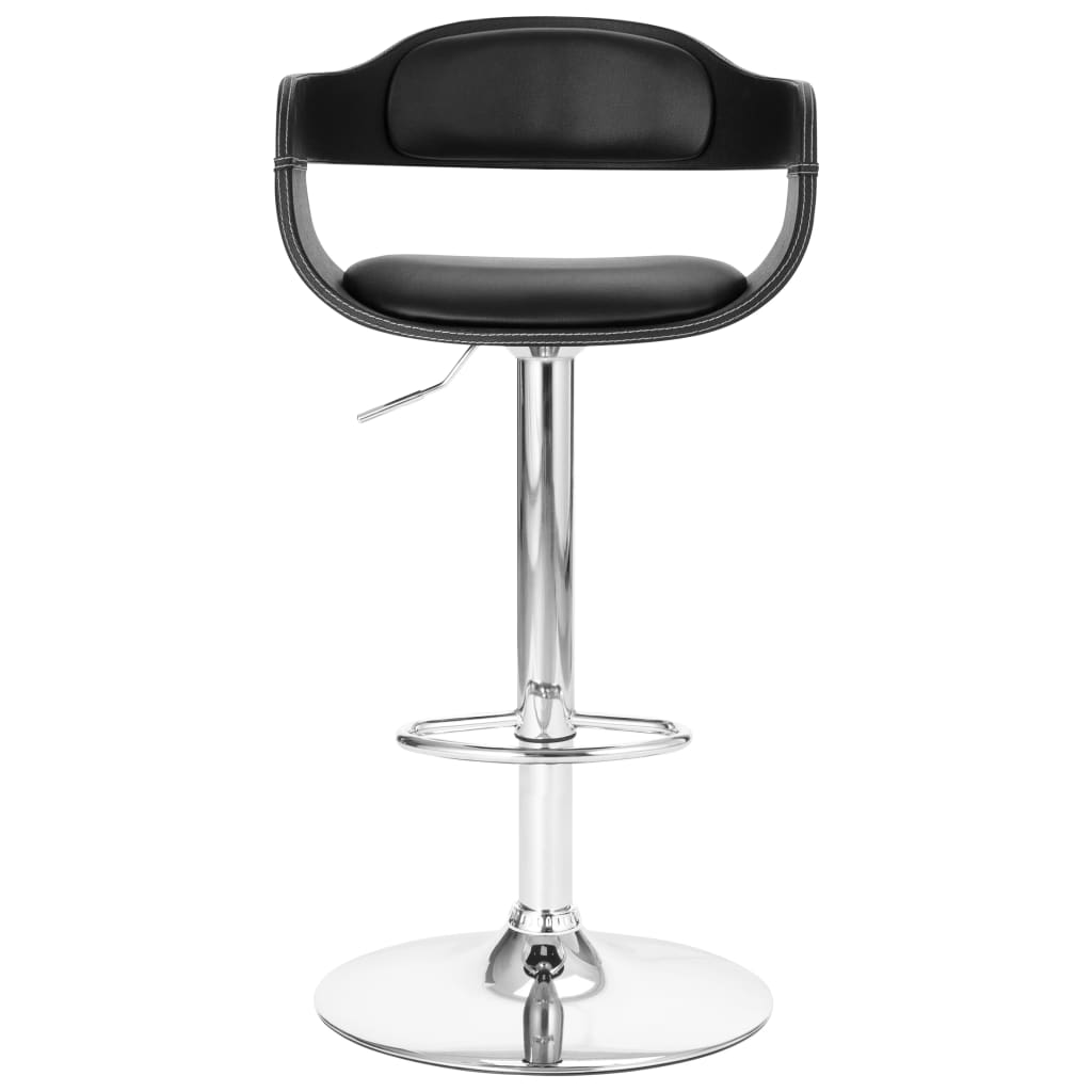 Tabouret de bar Noir Similicuir - XIOS