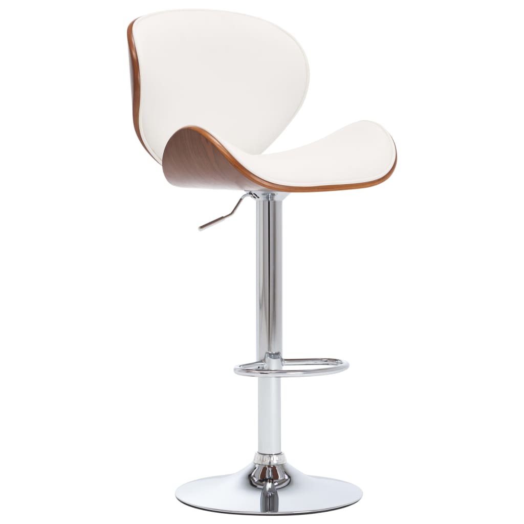 Tabouret de bar Blanc Similicuir - XIOS