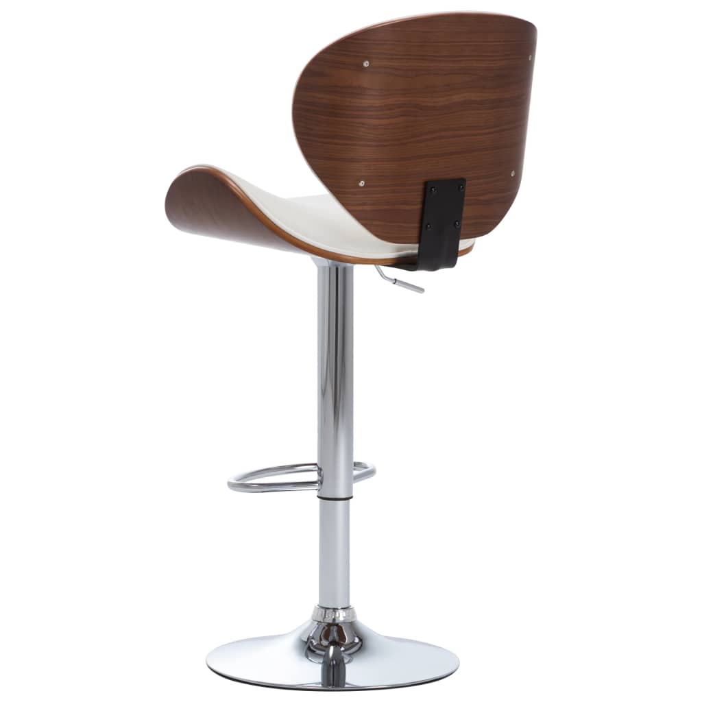 Tabouret de bar Blanc Similicuir - XIOS