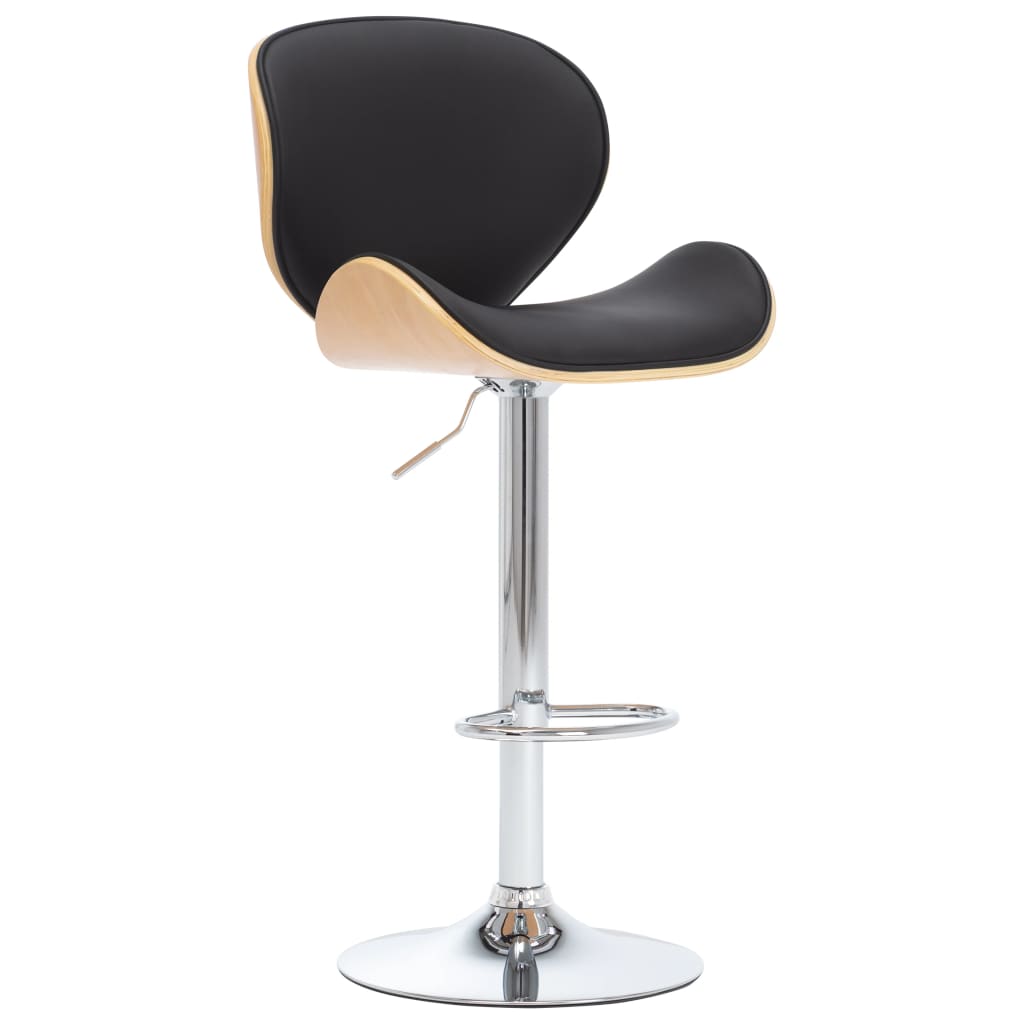 Tabouret de bar Noir Similicuir - XIOS