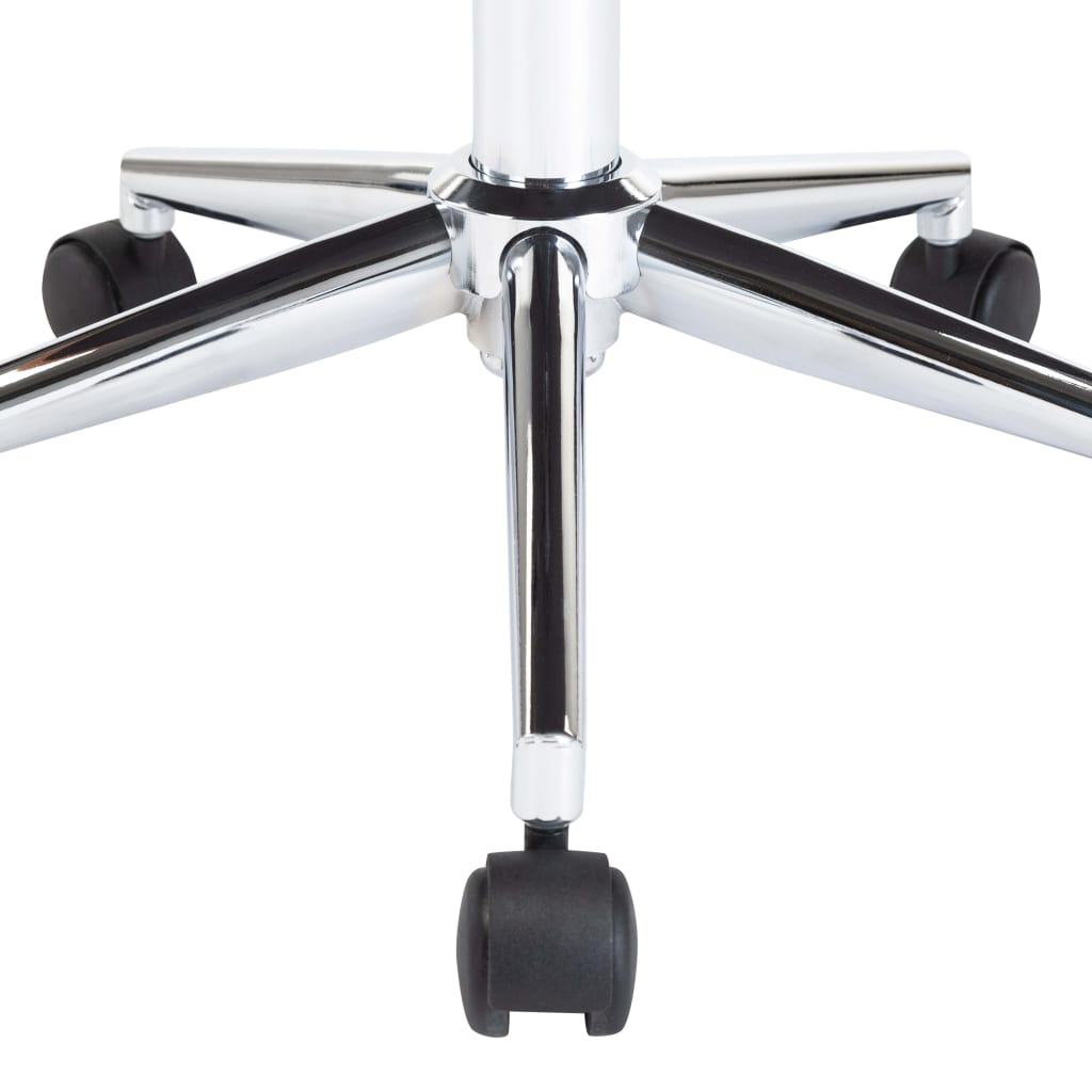 Chaise pivotante à manger Crème Bois courbé et Similicuir - XIOS