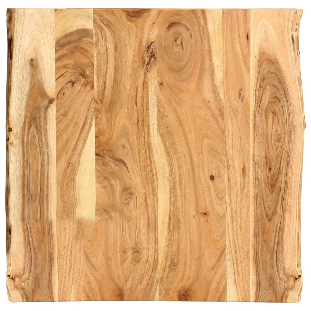 Dessus de table Bois d'acacia massif 58x(50-60)x2,5 cm - XIOS