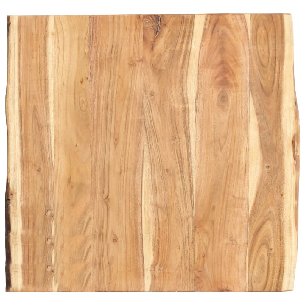 Dessus de table Bois d'acacia massif 58x(50-60)x3,8 cm - XIOS