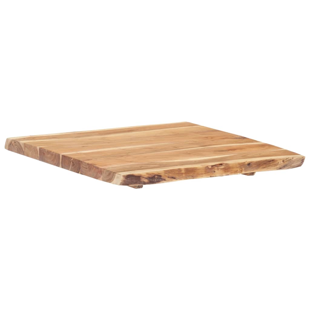 Dessus de table Bois d'acacia massif 58x(50-60)x3,8 cm - XIOS
