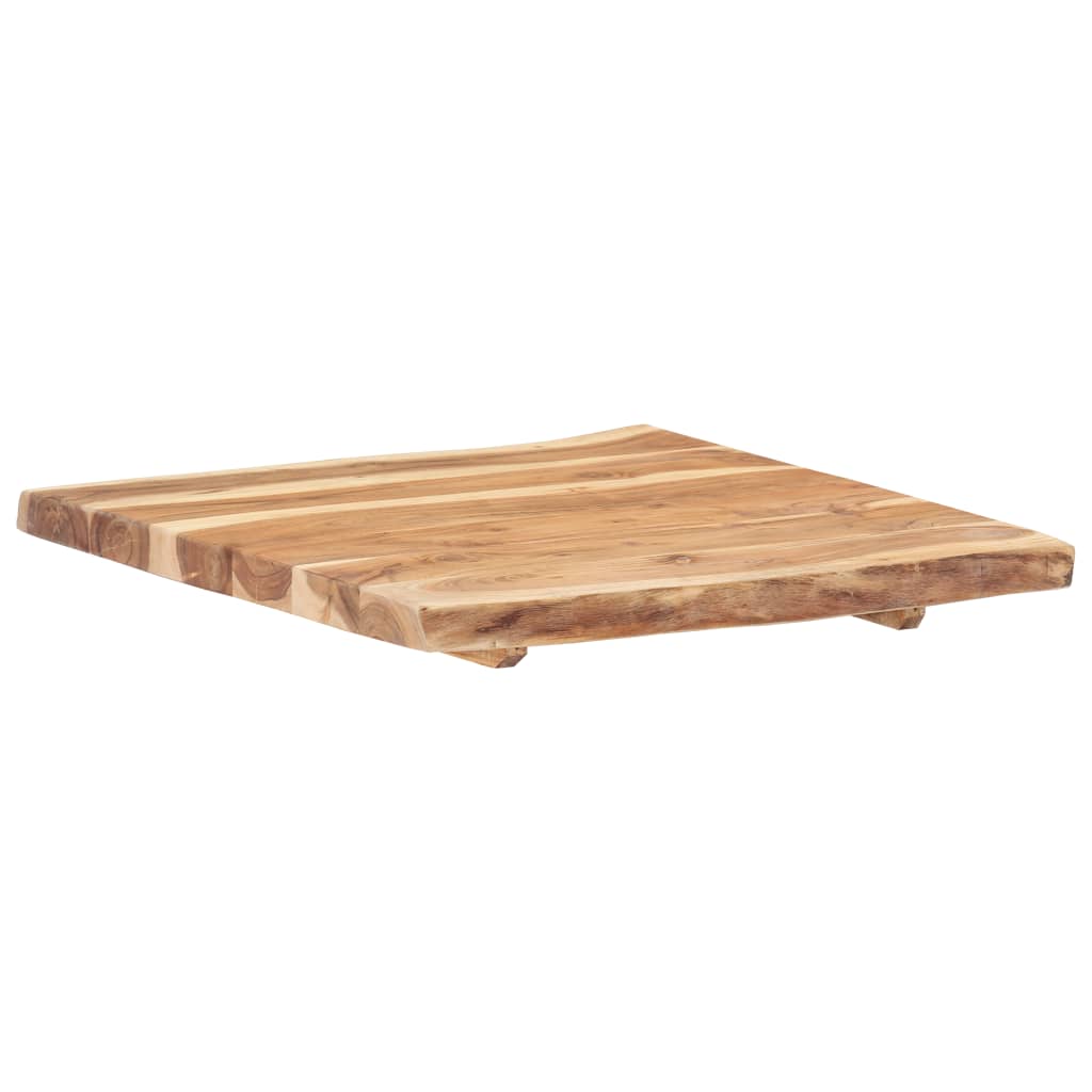 Dessus de table Bois d'acacia massif 58x(50-60)x3,8 cm - XIOS