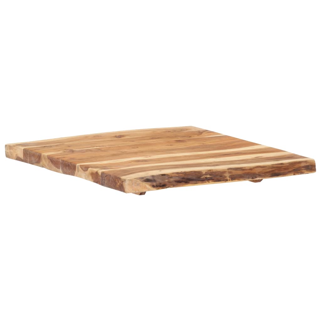 Dessus de table Bois d'acacia massif 58x(50-60)x3,8 cm - XIOS