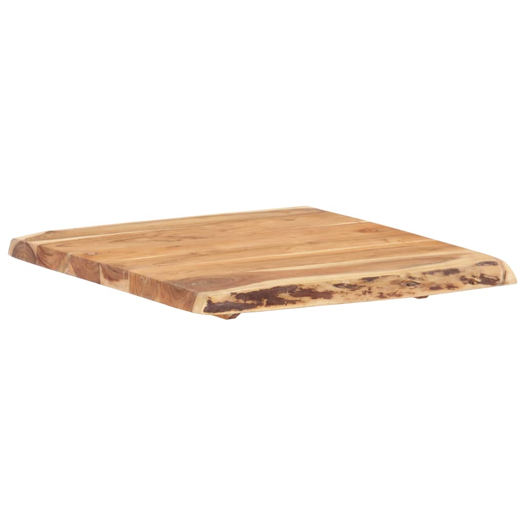 Dessus de table Bois d'acacia massif 58x(50-60)x3,8 cm - XIOS