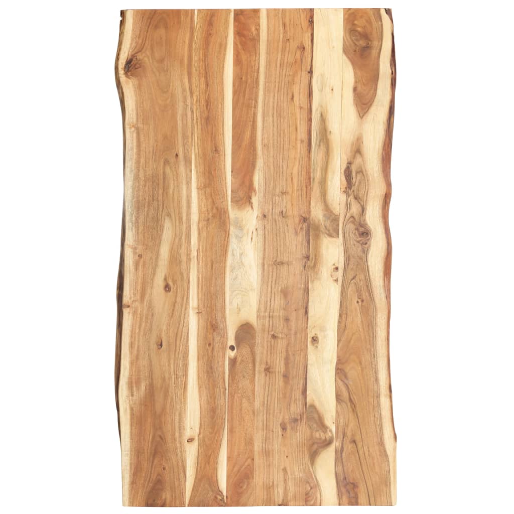 Dessus de table Bois d'acacia massif 118x(50-60)x3,8 cm - XIOS