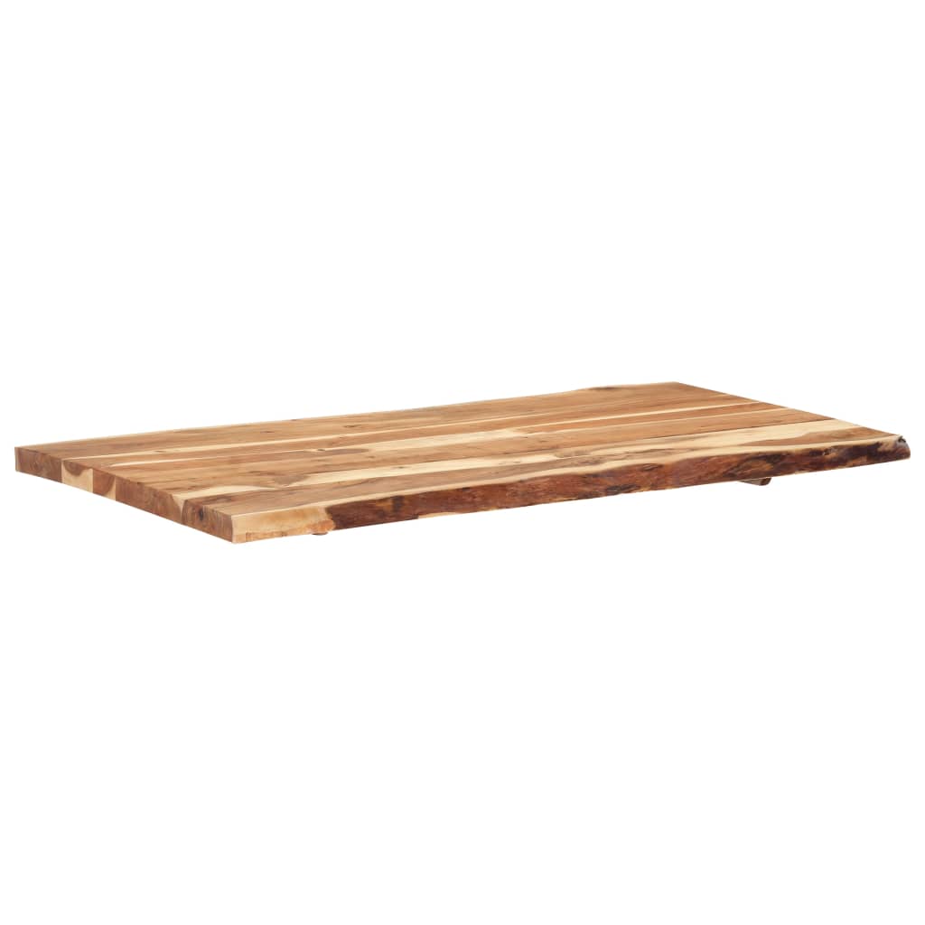 Dessus de table Bois d'acacia massif 118x(50-60)x3,8 cm - XIOS