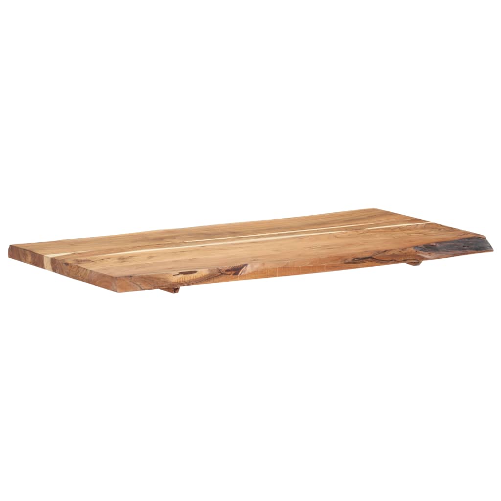 Dessus de table Bois d'acacia massif 118x(50-60)x3,8 cm - XIOS